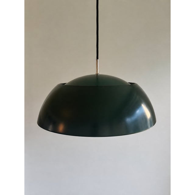 Mid-Century Modern Frederiksdal Pendant Lamp by Poul Lund-Jensen for Holmegaard, 1970s For Sale - Image 3 of 13