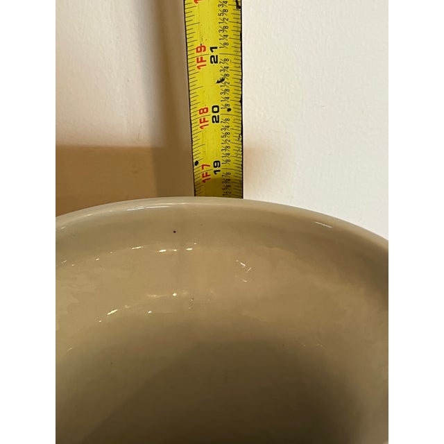 Wood Late 20th Century Large 19" Chinese Blue & White Porcelain Peacock Vase & Carved Wood Stand For Sale - Image 7 of 9