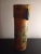 Brown 1990s Punch Studio Handpainted Gold Asian Motif Storage Tube For Sale - Image 8 of 9