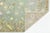 Modern Modern Sage Green Oushak Style Wool Area Rug With Pastel Geometric Floral Accent For Sale - Image 3 of 12