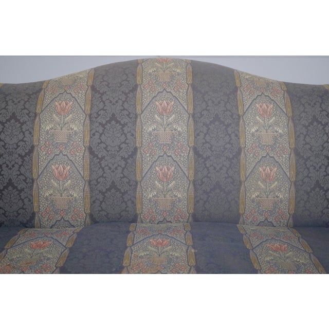 Southwood & Co. Southwood Queen Anne Mahogany Camelback Loveseat For Sale - Image 4 of 18