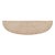 Wood Astor 54"W Demilune Console Table, Antique Beige For Sale - Image 7 of 8