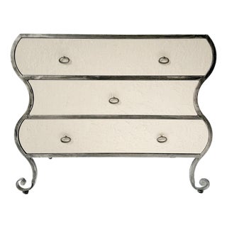 1980s Plaster and Metal Bureau For Sale