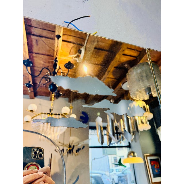 Mid-Century Modern Illuminated Mirrors, 1970s, Set of 3 For Sale - Image 3 of 7