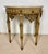 Italian Neoclassical Polychromed Console Table with Marble Top, 1940 For Sale - Image 15 of 18