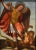 Saint Michael the Archangel Victorious over the Devil Tuscany - 16th century Oil on canvas 68 x 52 cm - Framed 97 x 78 cm...