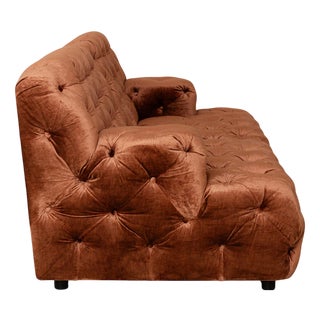 Cocoa Island Two-Seater Sofa in Velvet by Bretz For Sale