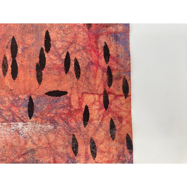 1960s Victor Wienand, Untitled, Mixed Media on Paper, 1963 For Sale - Image 5 of 7