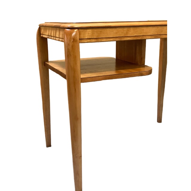 Mid-Century Modern MId 20th Century Mersman Maple Side/Lamp Tables For Sale - Image 3 of 10