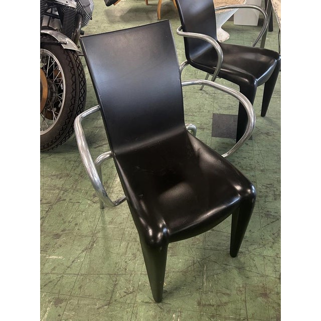 1990s Louis XII Armchairs by Starck for Vitra, 1990s, Set of 4 For Sale - Image 5 of 6