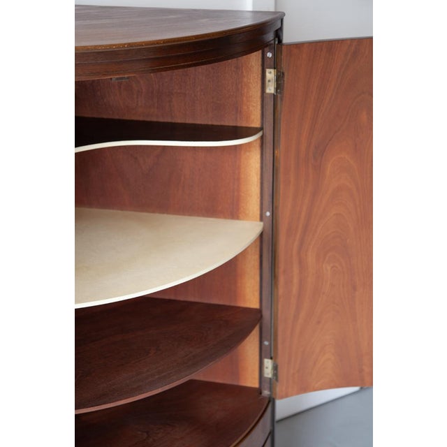 Mid-Century Modern Danish Corner Cabinet by Agner Christoffersen, 1950s For Sale - Image 3 of 10