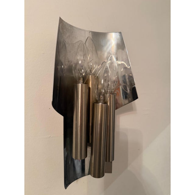 French 1960s Maison Charles Mid Century Wall Light For Sale - Image 15 of 16