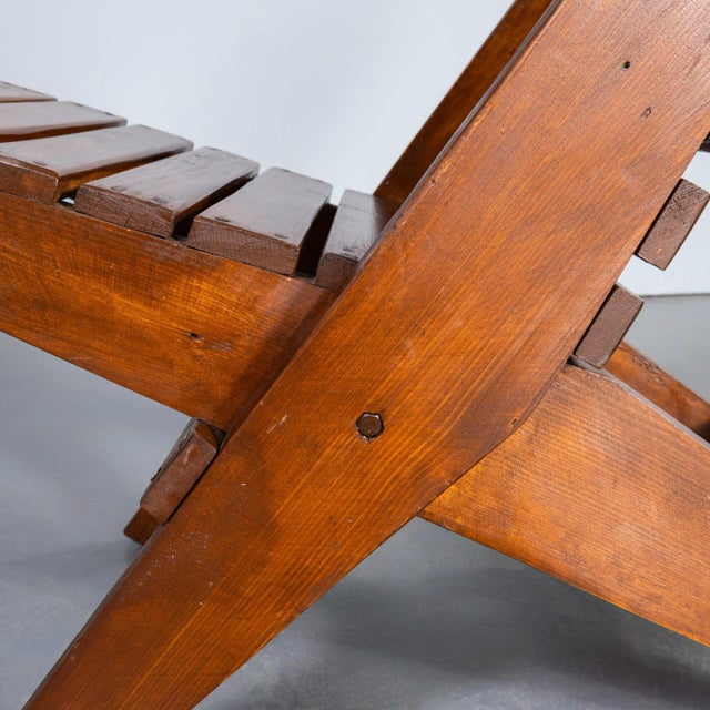 Folding Lounge Chair, 1950s For Sale - Image 9 of 12