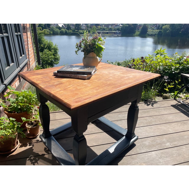 Painted Table in Wood For Sale - Image 15 of 18