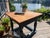 Painted Table in Wood For Sale - Image 15 of 18