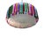 Metal Large Italian Pendant Light with 393 Polychrome Prisms from Justfurnituress SRL For Sale - Image 7 of 12