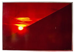 Vintage Italian Sunrise Print by Franco Fontana, 1973