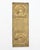 Traditional Aesthetic 8 In. Pressed Brass Door Push Plate For Sale - Image 3 of 3
