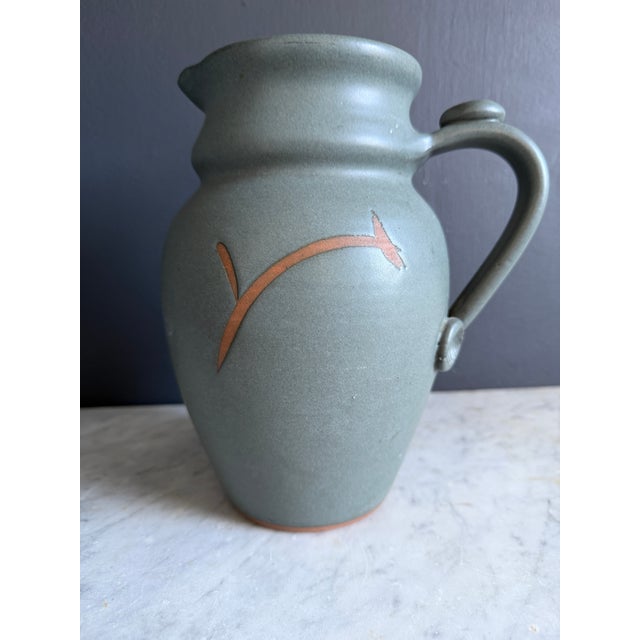 Studio Pottery Pitcher by Yvonne Lynch, Nova Scotia For Sale In New York - Image 6 of 10