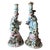 Rococo Antique Rococo Porcelain Figural Candlesticks from Sitzendorf, 1900, Set of 2 For Sale - Image 3 of 10