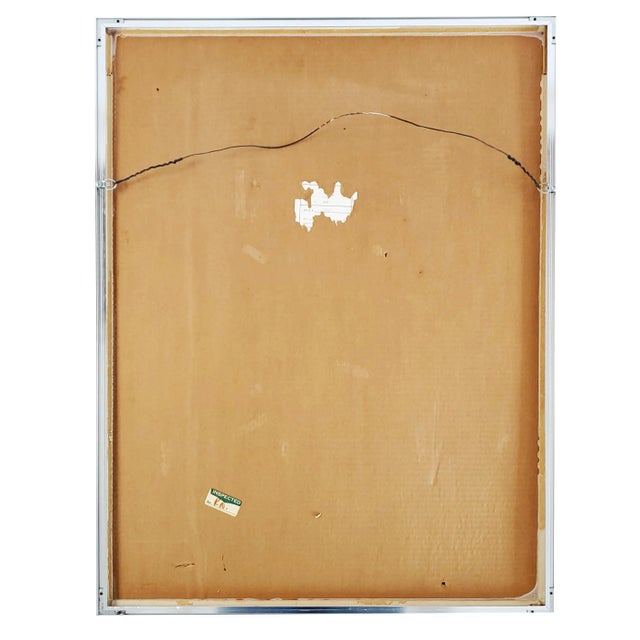 Vintage Greg Copeland Op Art Wall Mirror For Sale - Image 9 of 12