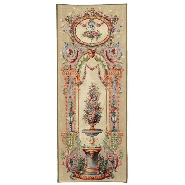 This beautiful tapestry is woven on a jacquard loom by skilled weavers, keeping alive the centuries old tradition of...
