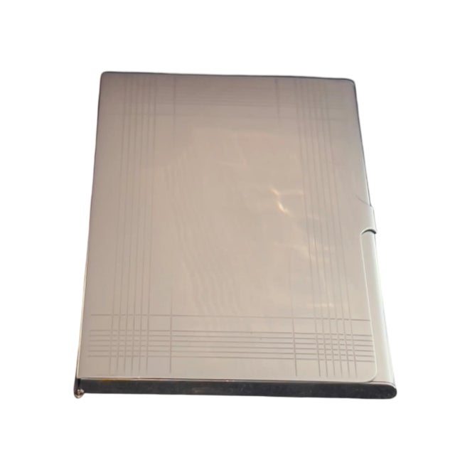 Metal Late 20th Century Tiffany & Co Estate Business Card Holder Sterling Silver For Sale - Image 7 of 11