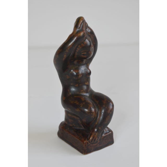 1940s Woman Figure by Gertrud Kudielka for L. Hjorth Fabrikken For Sale - Image 5 of 7
