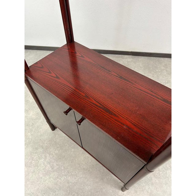 Mid-Century Modern Bamboo Cabinet attributed to Gervasoni, 1970s For Sale - Image 10 of 12