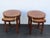 Lane Hollywood Regency Inlay Side End Tables a Pair 3739 For Sale - Image 12 of 18