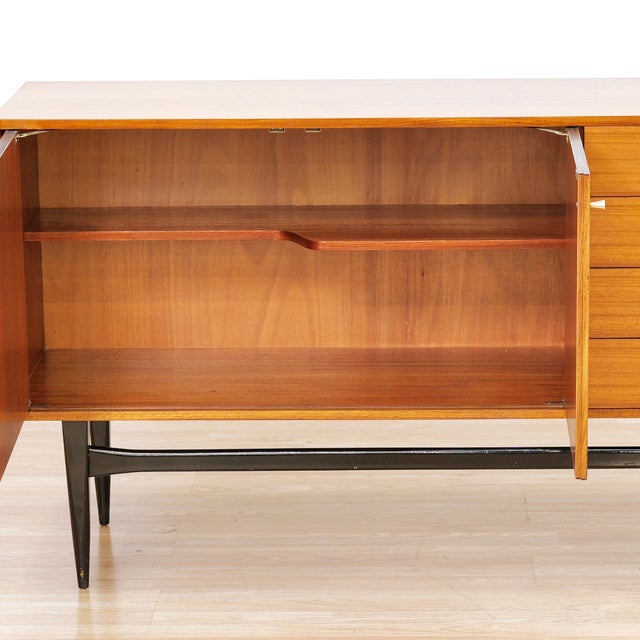 1960s Mid Century Credenza by Wrighton Furniture For Sale - Image 4 of 12