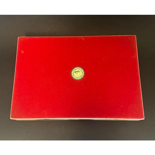 Fornasetti Butterfly Poker Card Game Set Box For Sale - Image 9 of 10