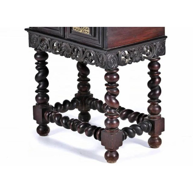 Baroque 18th Century Portuguese Cabinet For Sale - Image 3 of 6