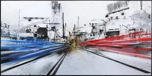"Whisky (Reverse) III" Original Artwork by Pete Kasprzak