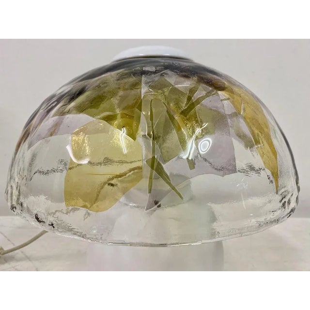 Italian Murano Glass Table Lamp from La Murrina, 1970s For Sale - Image 8 of 14