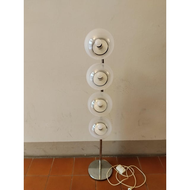 Murano Glass Floor Lamp attributed to Goffredo Reggiani, 1960s For Sale - Image 18 of 18