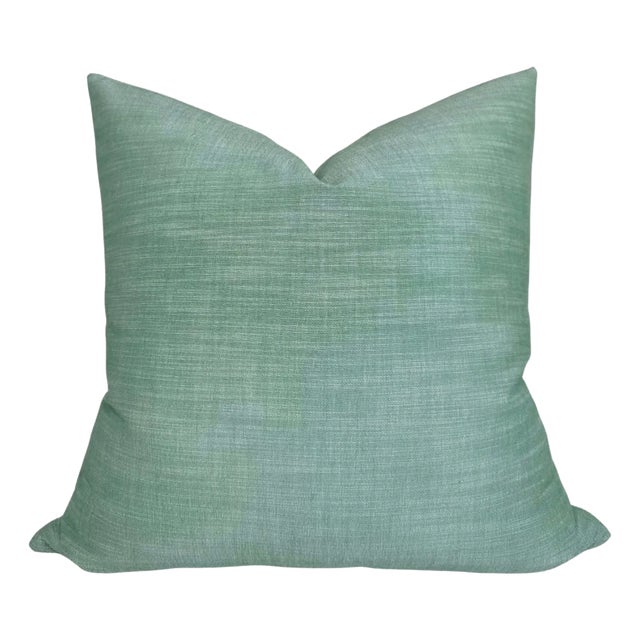 Maroma Performance Pillow Cover in Verde, 20x20 Pillow For Sale