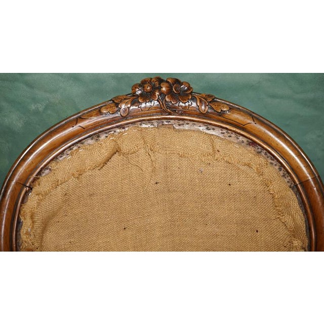 Antique Victorian Medallion Back Chair For Sale - Image 6 of 17