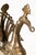 Bronze Antique Indian Horse Rider on Wheels & Peacock Bronze Sculpture 20th Century For Sale - Image 8 of 9