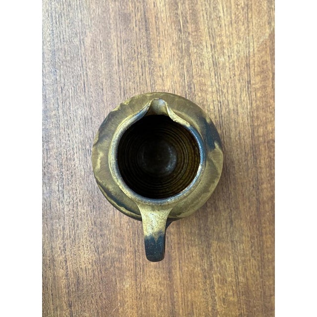 Mid-Century German Studio Pottery Carafe Vase by Otto Wichmann, 1960s For Sale - Image 10 of 18