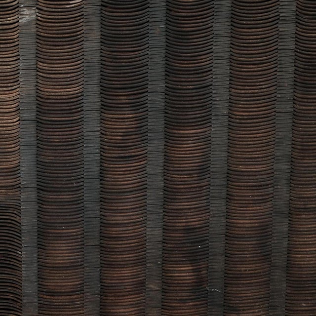 Metal Steel and Leather Doormat from Arte & Cuoio, Italy, 1980s For Sale - Image 7 of 15