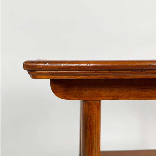 Art Deco Italian Square Wooden Pedestal, 1920s For Sale - Image 11 of 15