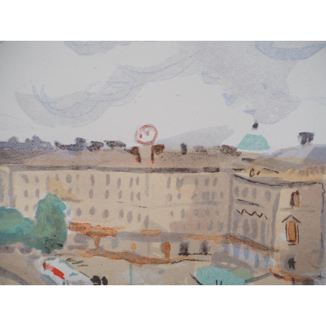 Albert Marquet, Vienna, The Ring, 1947, Original Color Lithograph For Sale - Image 6 of 9