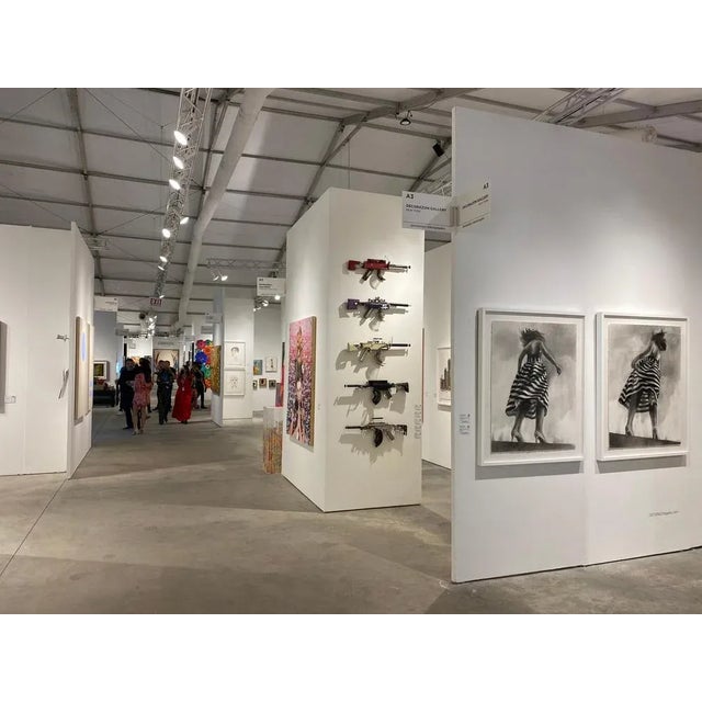 Performance I, 2021, Charcoal & Ink For Sale - Image 6 of 11