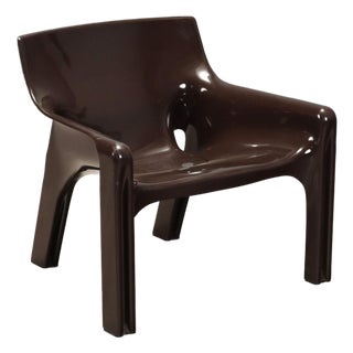 Vicario Armchair in ABS attributed to Vico Magistretti for Artemide, 1960s-1970s For Sale