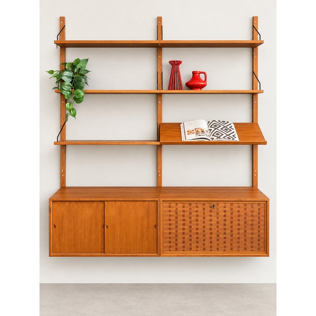 Vintage Wall System in Rosewood by Poul Cadovius for Cado For Sale - Image 16 of 16