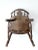 Vintage Wood Pub Style Chair For Sale - Image 11 of 12