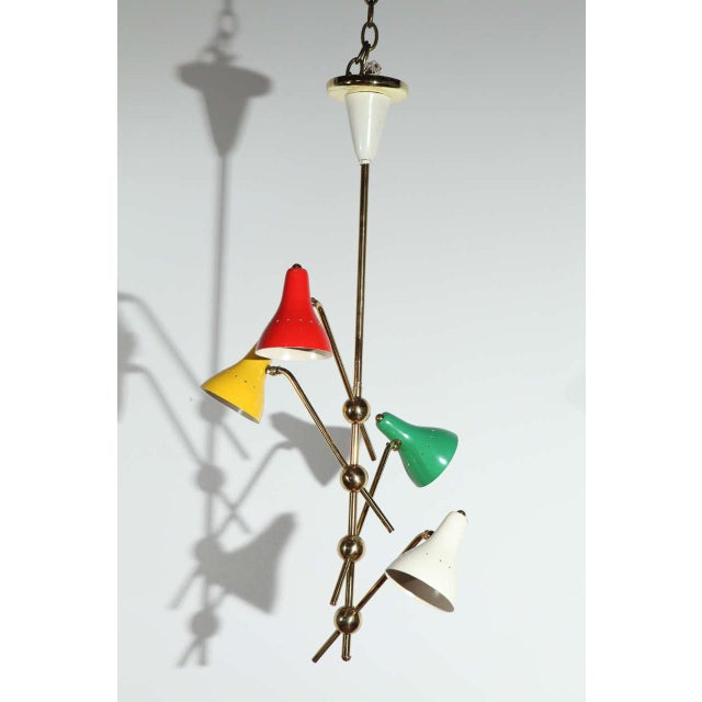 1960 Ceiling Fixture by Jacques Biny For Sale - Image 10 of 10
