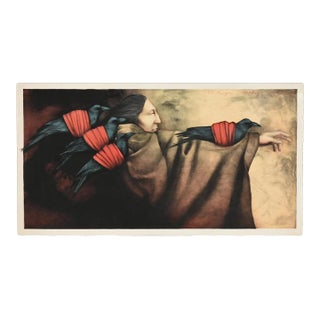 Frank Howell "Lakota Messengers" 1982 Original Lithograph, Signed Artist's Proof For Sale