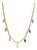 Multicolor Gemstone Gold Chain Choker Necklace For Sale